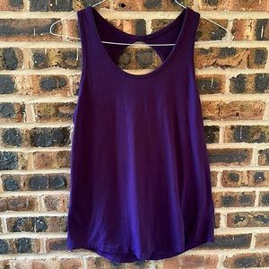 Zyia blackberry twist tank top, women’s size medium